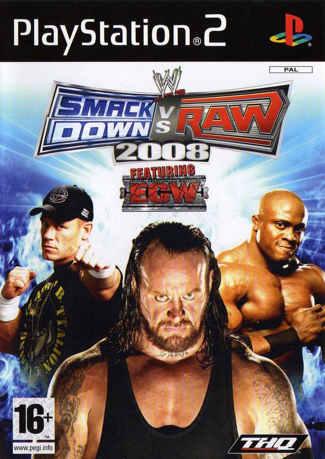 WWE SmackDown vs. Raw 2008 (PS2) (Pre-owned) WWE SmackDown vs. Raw 2008 (PS2) (Pre-owned)